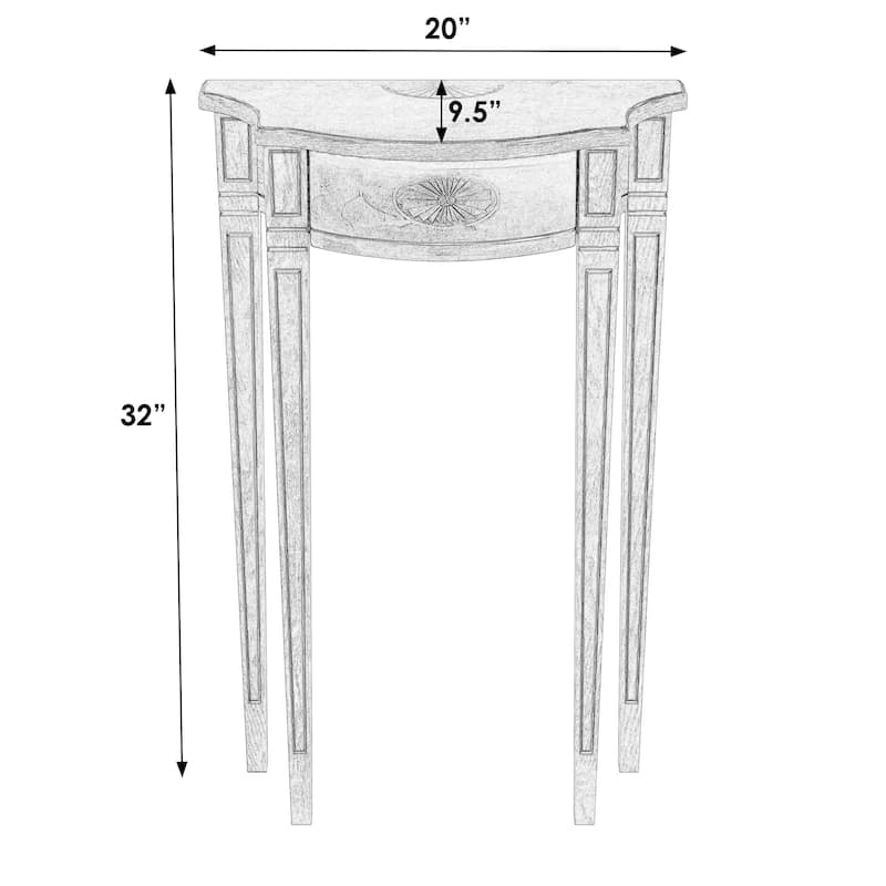 Chester Demilune Console Table Bed Bath & Beyond 19224177