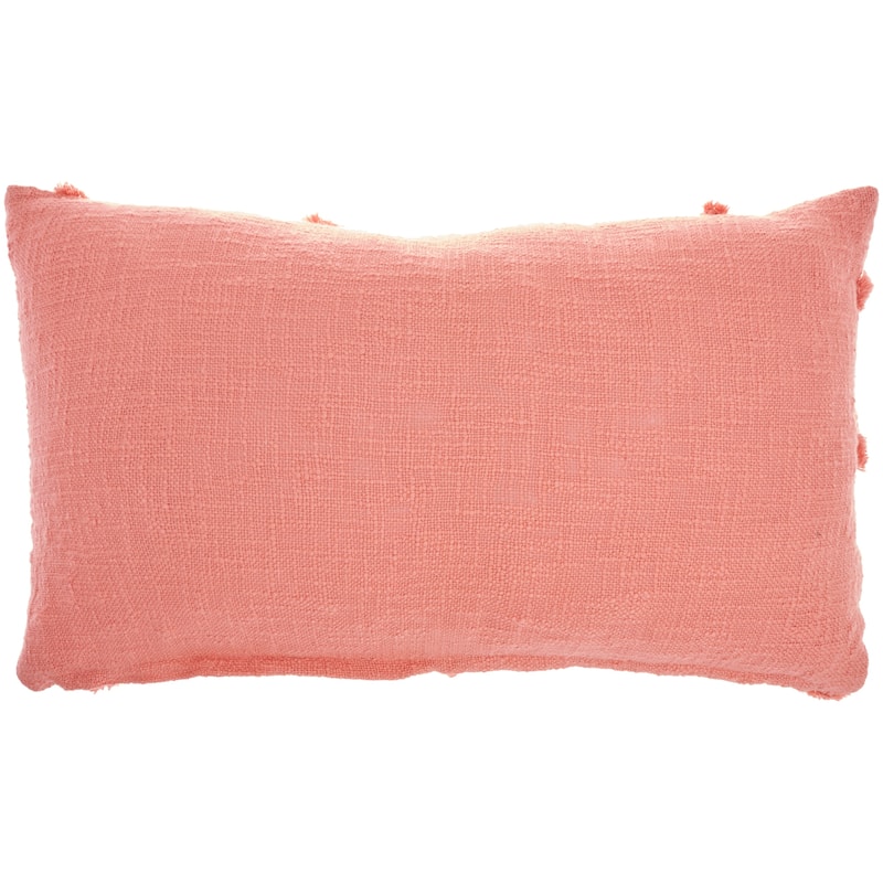 Mina Victory Distressed Diamond Boho Throw Pillow