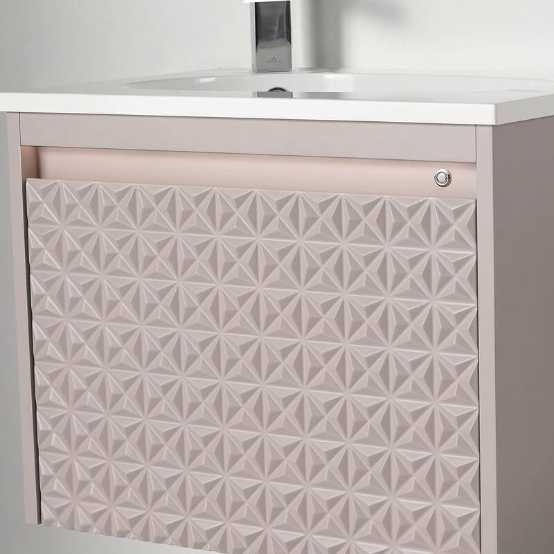Blossom Wall Mounted Bathroom Vanity with Sink