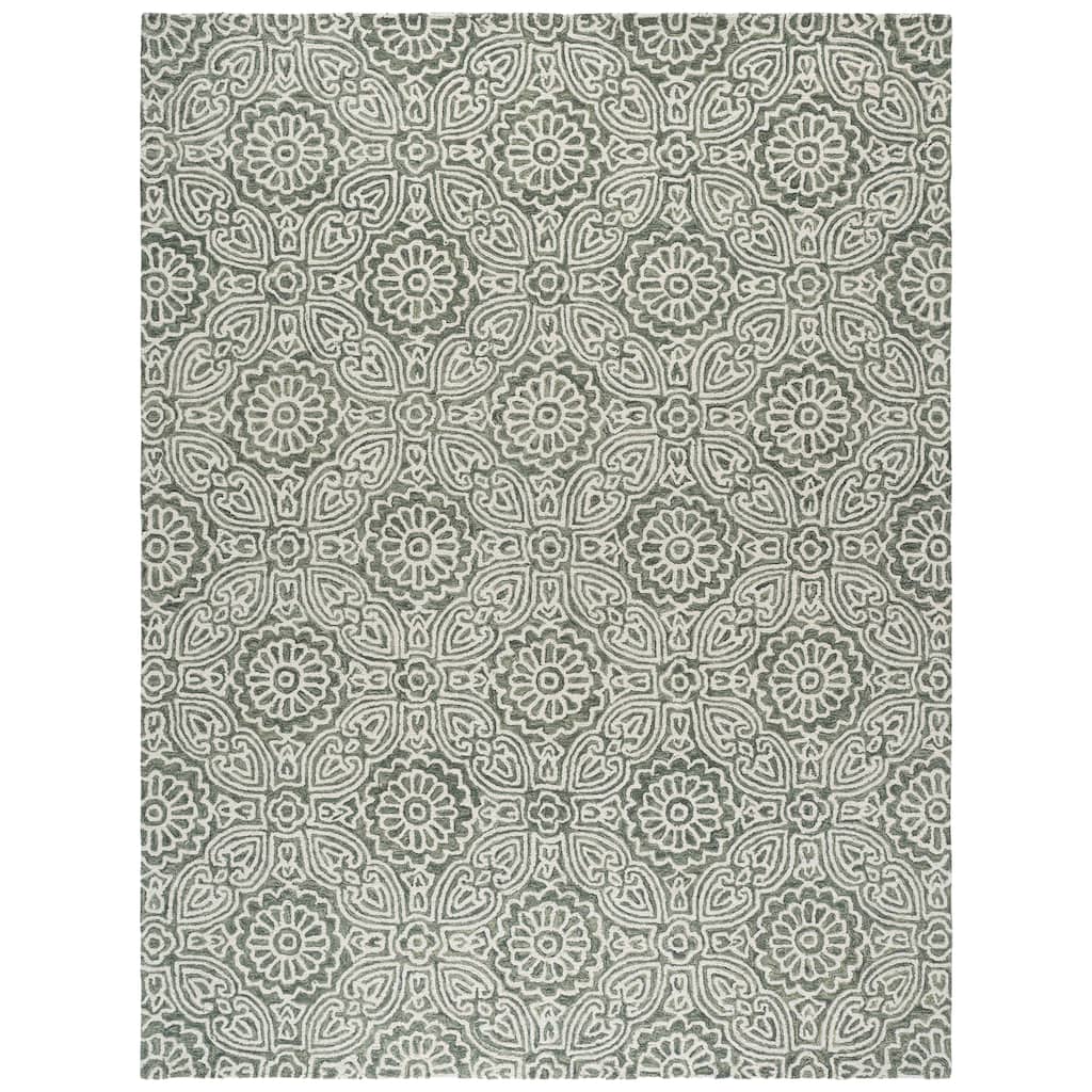 SAFAVIEH Hand-Tufted Blossom Naamah Patterned Wool Rug