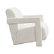 preview thumbnail 21 of 26, Roomfitters Modern Minimalist Leisure Armchair with L-Shaped Armrests and Polyester Upholstery