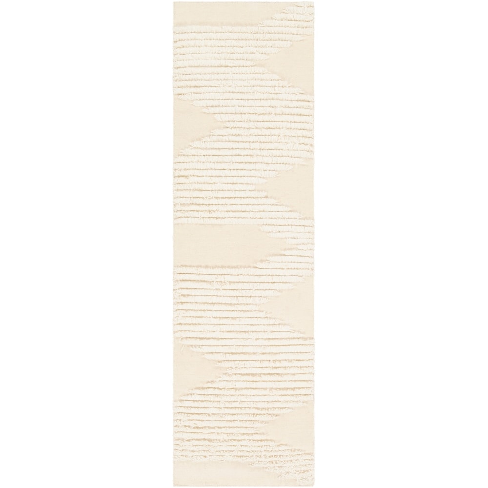 Carson Carrington Inbyn Bohemian Wool Shag Area Rug