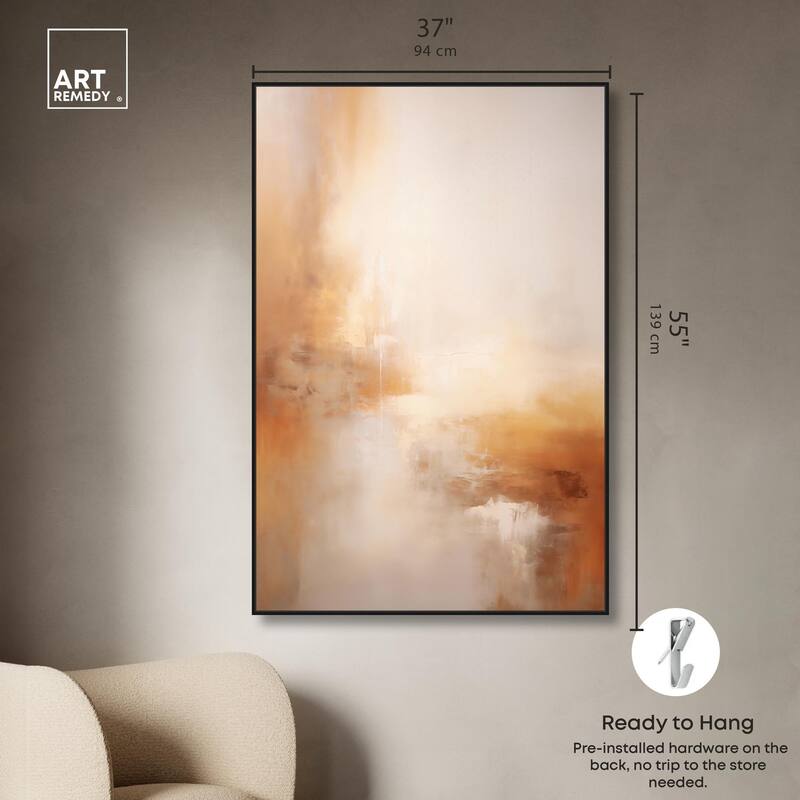 Dusky Dunes Canvas by Art Remedy