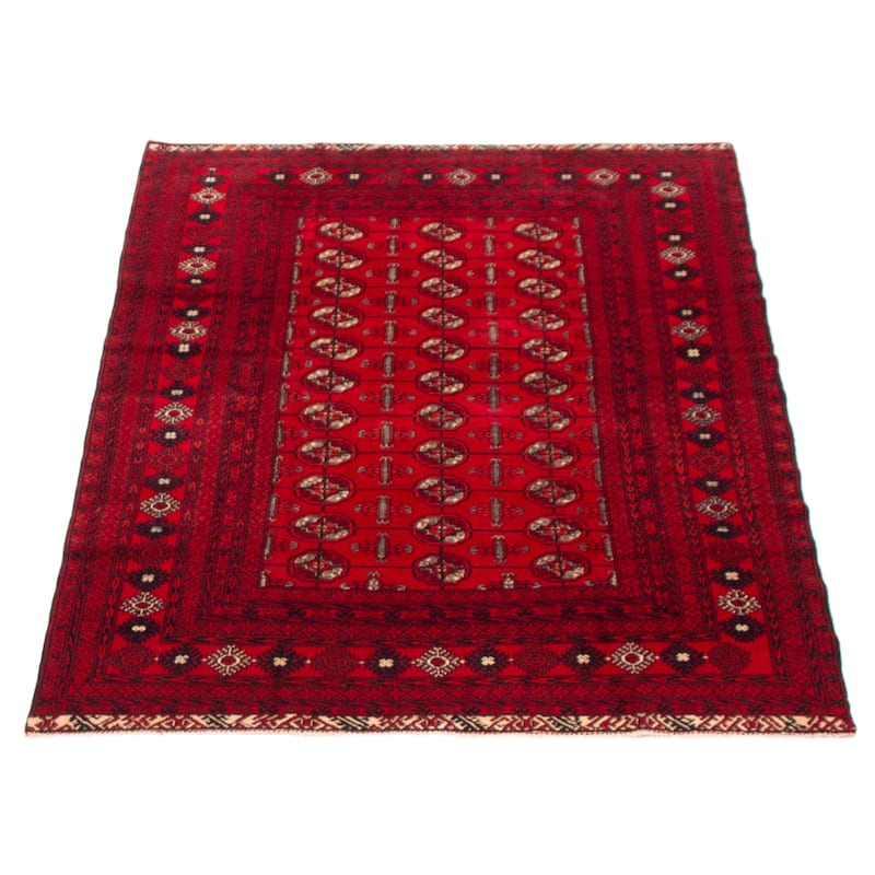 Teimani Red Rug 3'11" x 5'11" - 3'11 x 5'11