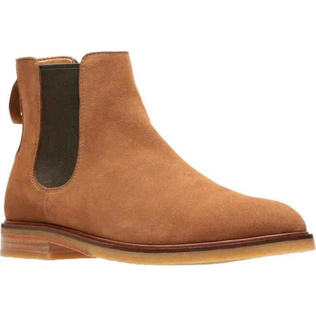 Clarkdale gobi tobacco suede Clearance