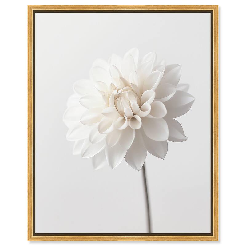 Pristine Blossom I Canvas by Art Remedy - Gold - 16" x 20"
