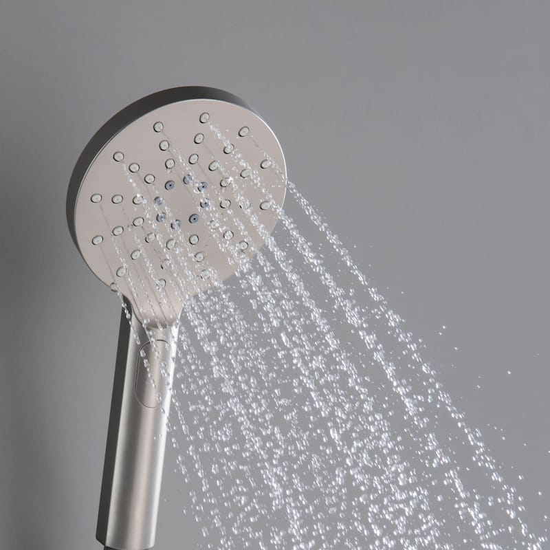 Circular 3 Settings ABS Handheld Shower Head