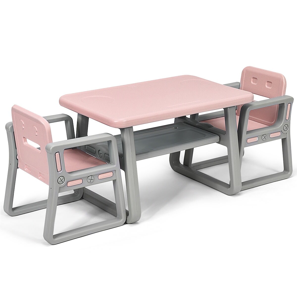 kids table with two chairs