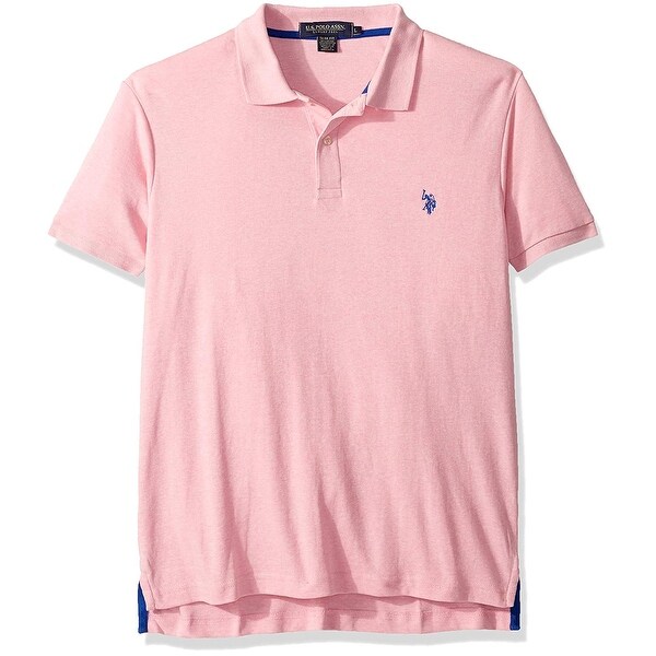U.S Polo Association Men/'s Short Sleeve Interlock Polo Shirt