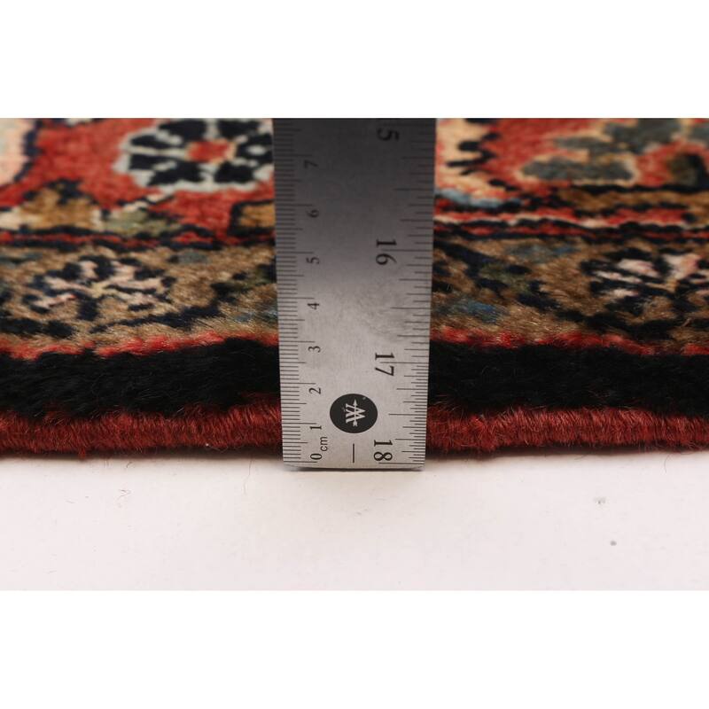 ECARPETGALLERY Hand-knotted Anatolian Vintage Black, Copper Wool Rug - 4'3 x 6'11