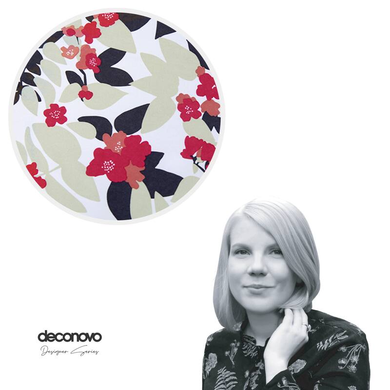 Deconovo Waterproof Oxford Floral Placemats ( Pack of 4)