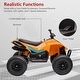 preview thumbnail 4 of 15, Kids Ride on ATV, 12V Battery Powered Kids Electric Vehicle