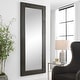 preview thumbnail 4 of 6, Uttermost Figaro Oversized Wooden Mirror - 33.5"x 81.5"