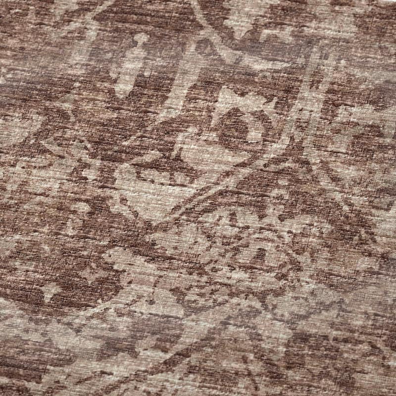 Premium Machine Washable ASB40 Vintage Global Sherpa Throw Blanket