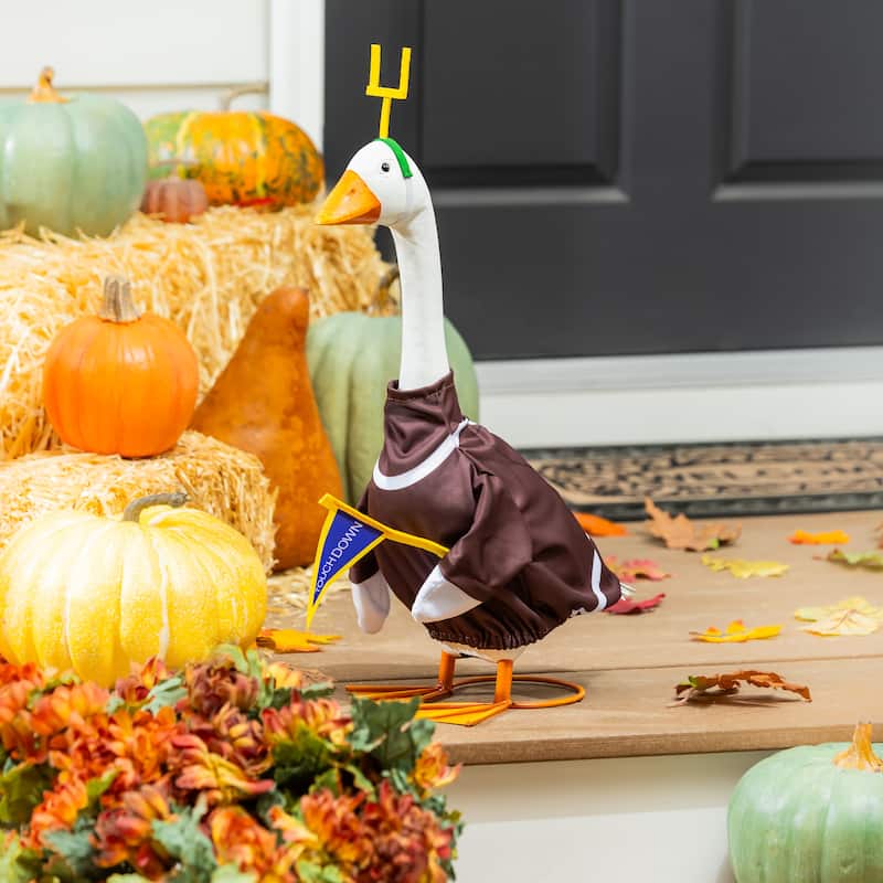 Porch Goose Outfit for Garden Statue