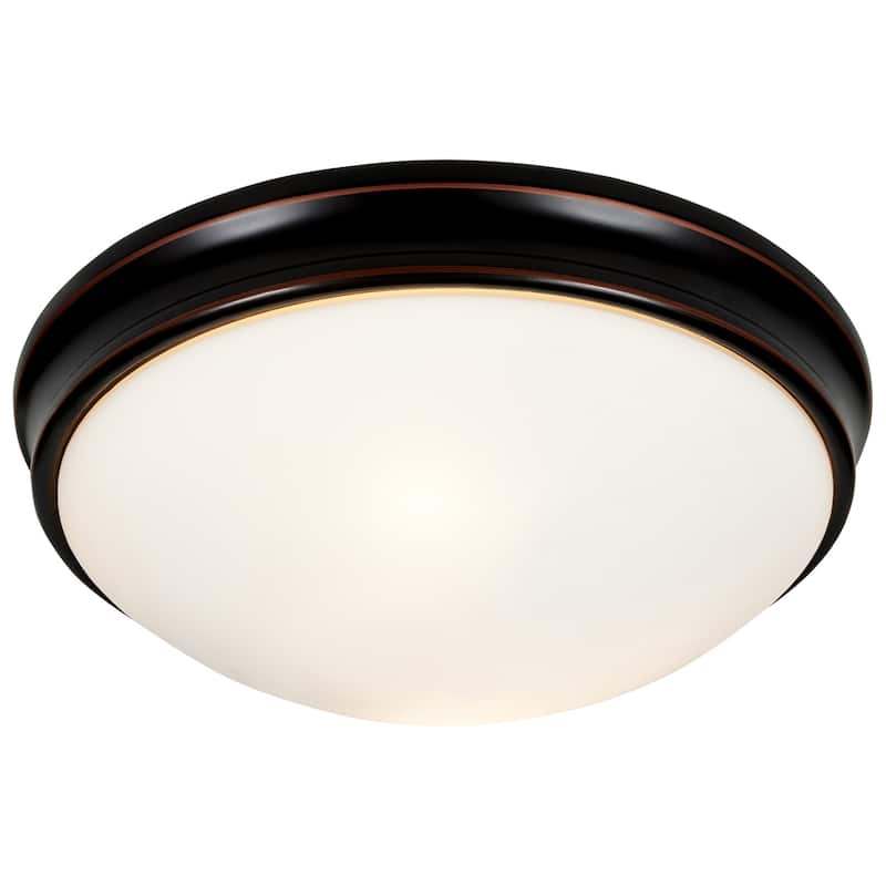 Access Lighting Atom 11" Wide LED Flush Mount Bowl Ceiling Fixture -