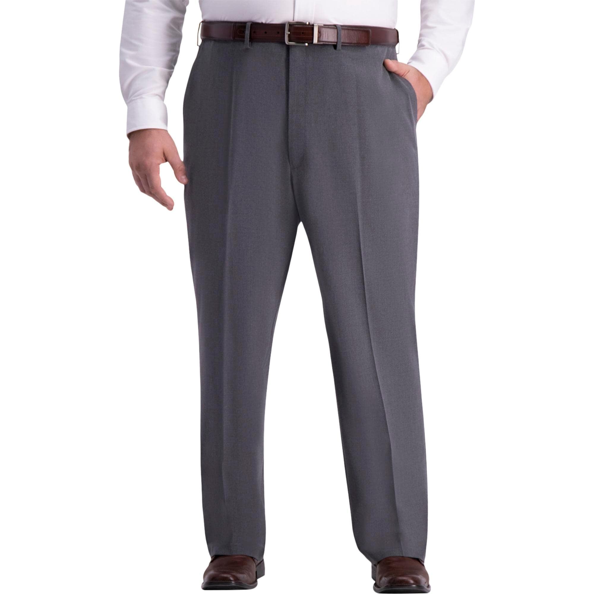 mens big and tall grey dress pants