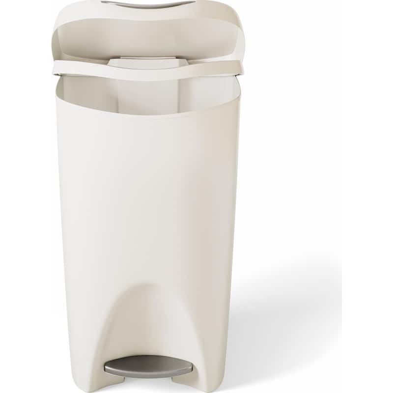 Umbra Brim 13 Gallon Plastic Trash Can