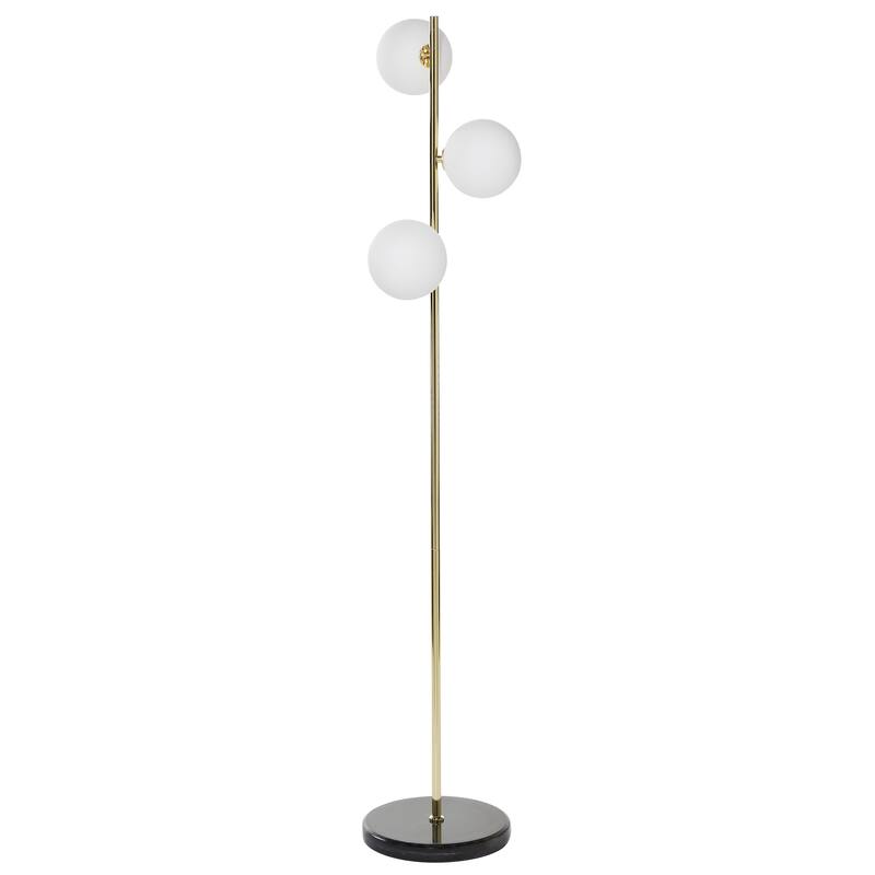 Black Metal Modern Floor Lamp 55 x 11 x 11 - 11 x 11 x 55