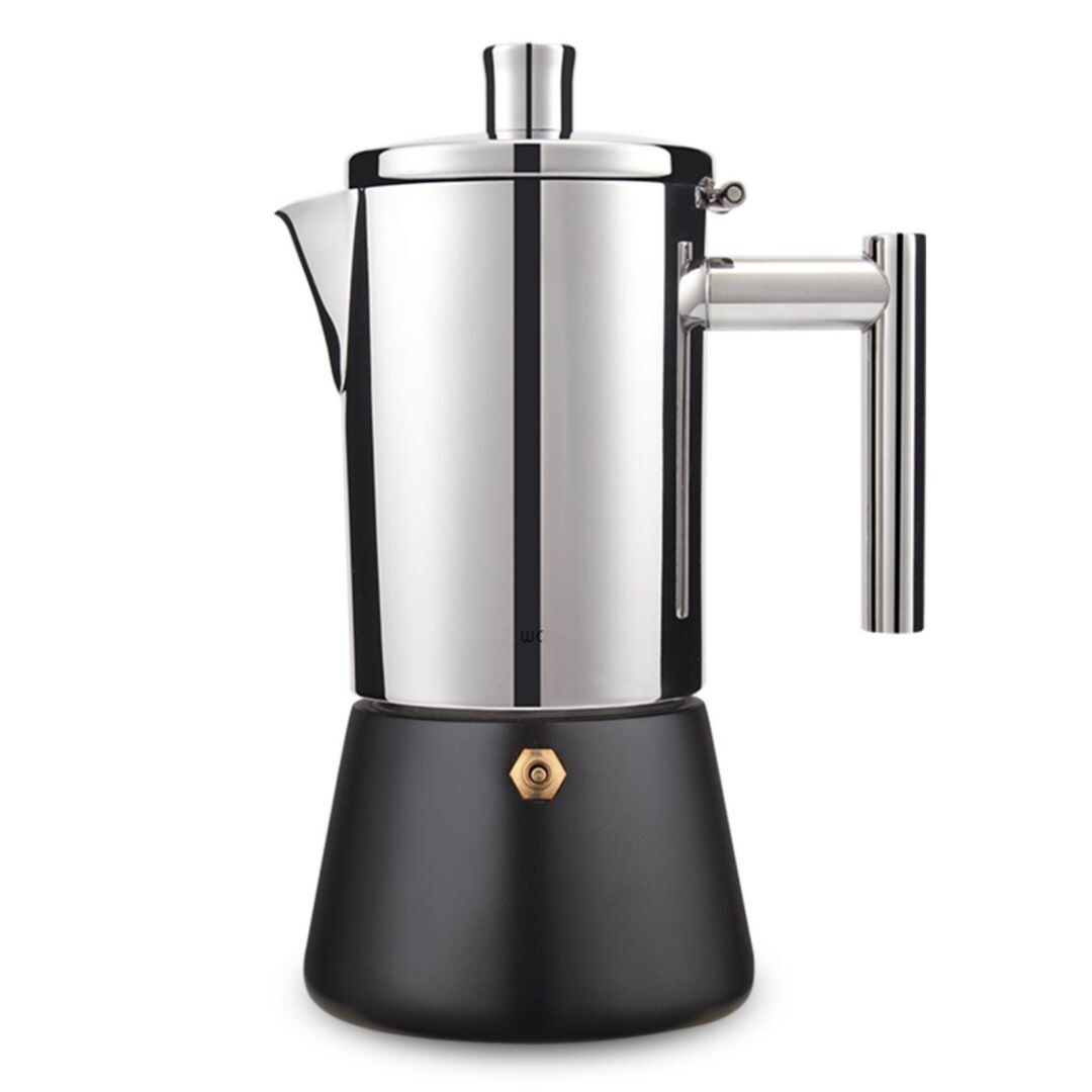 12 cup stainless steel stovetop espresso maker online