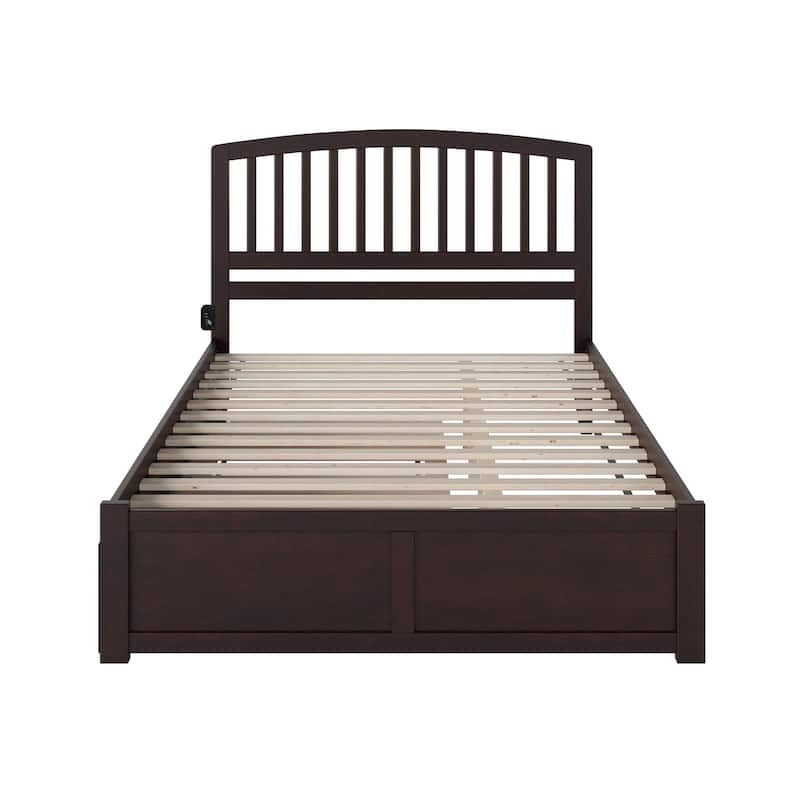 Richmond Bed with Footboard and Twin XL Trundle