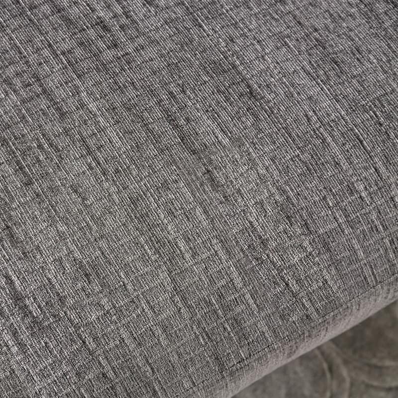 Kintra Contemporary Chenille Padded Cocktail Ottoman by Furniture of America