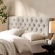preview thumbnail 1 of 21, Perryman Queen Wingback Headboard by Christopher Knight Home