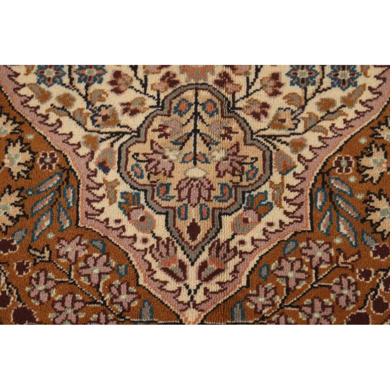 Anatolian Turkish Vintage Area Rug Handmade Bedroom Wool Carpet - 6'8" X 10'0"