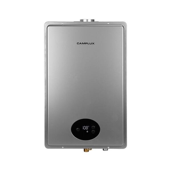 Shop Camplux Ca528g Ng Grey Natural Gas Tankless Water Heater 5 28 Gpm Indoor Overstock 31813508