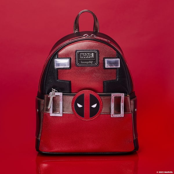 deadpool mini backpack Marvel Metallic Deadpool Cosplay Mini Backpack - Bed Bath & Beyond