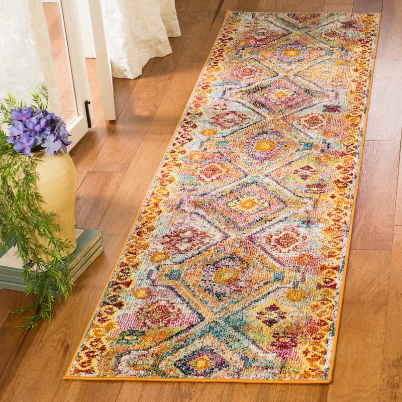 SAFAVIEH Savannah Hassie Boho Oriental Polyester Rug