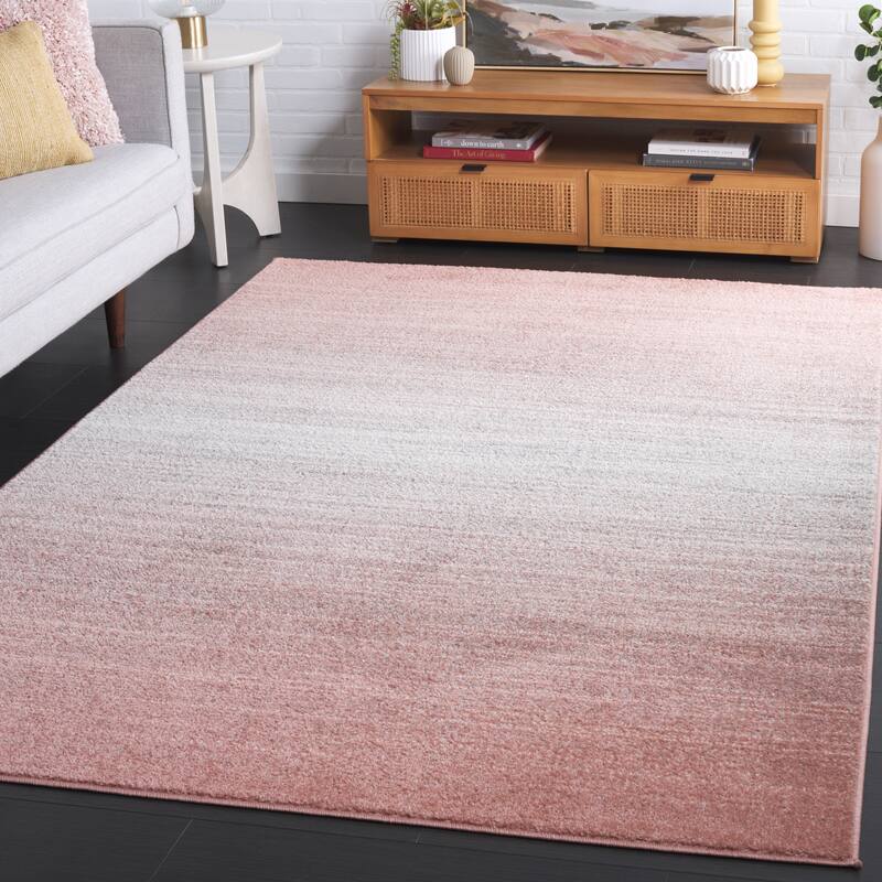 SAFAVIEH Adirondack Batul Modern Ombre Rug - 8' x 10' - Blush/Grey