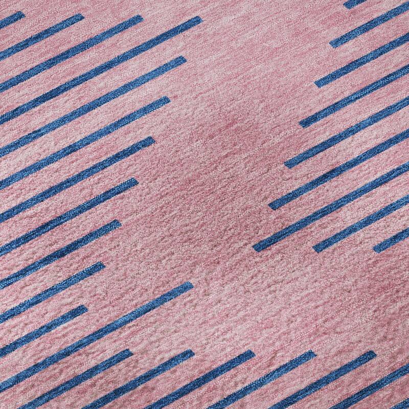 Premium Washable Super Soft Global Stripes Mayfield Rug