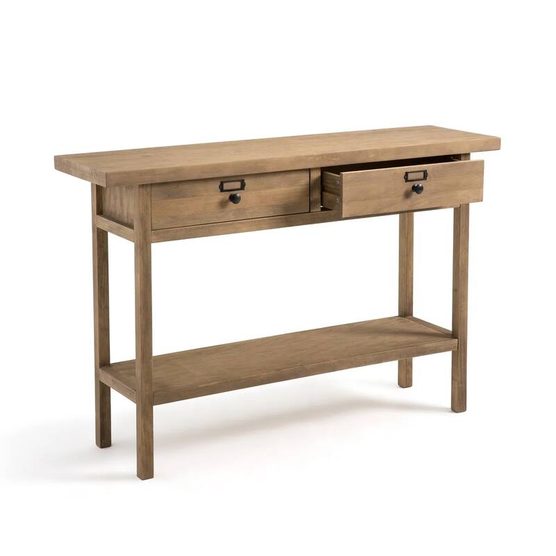 Lunja Solid Pine Console Table