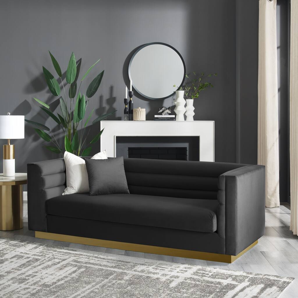 Jamarcus Upholstered Modern 3 Seat Sofa For Living Room