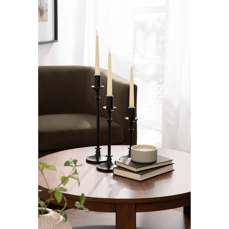 Kate and Laurel Lahari Candle Holder Set