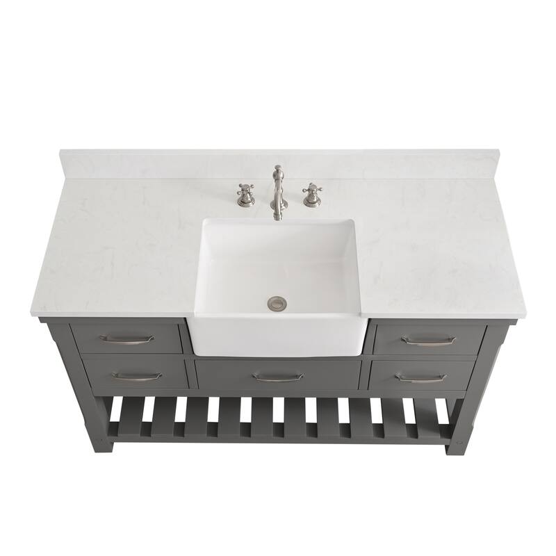 Sudio Design Wesley 54" Single Bathroom Vanity