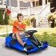 preview thumbnail 10 of 9, Electric Drifting Car, Battery Powered Ride On Go-Kart for Kids, 12V, 5 MPH, Adjustable Speed, Music, and Lights, for Ages 8-12