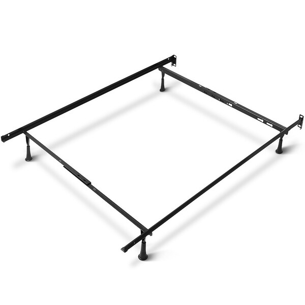 Clara Clark Expandable 4 Leg Support Metal Bed Frame Queen Full Twin On Sale Bed Bath Beyond 33860269