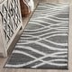preview thumbnail 81 of 171, SAFAVIEH Adirondack Lelia Modern Abstract Distressed Rug 2'6" x 12' Runner - Charcoal/Ivory - Runner