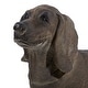 preview thumbnail 7 of 30, Polystone Farmhouse Garden Sculpture Dogs 25 x 55 x 10 - 55 x 10 x 25