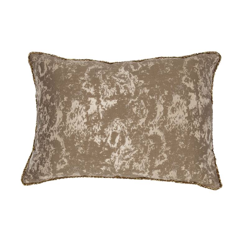 Villa by Classic Home Mica Woven Fabric Throw Pillow