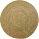 preview thumbnail 11 of 27, Rhody Rug Katie Indoor/ Outdoor Braided Area Rug Camel - 6' Round