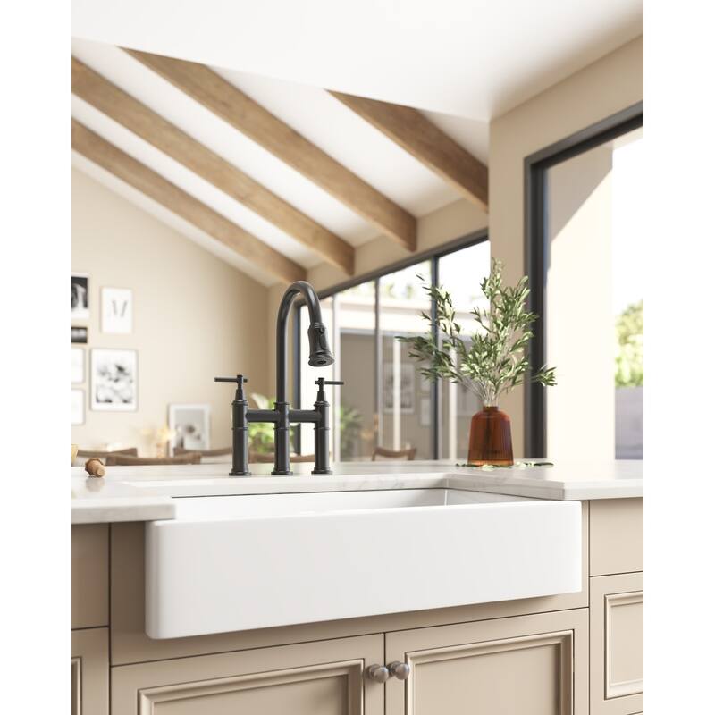 Farmhouse Sink Deep Apron Sink Undermount Kitchen Sink Single Farm Sink