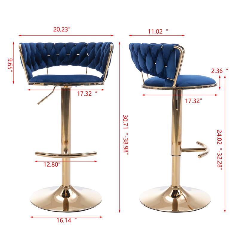 Set Of 2 Bar Stools