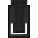 preview thumbnail 2 of 3, Earth Black LED Outdoor Wall Lantern from the Westover Collection