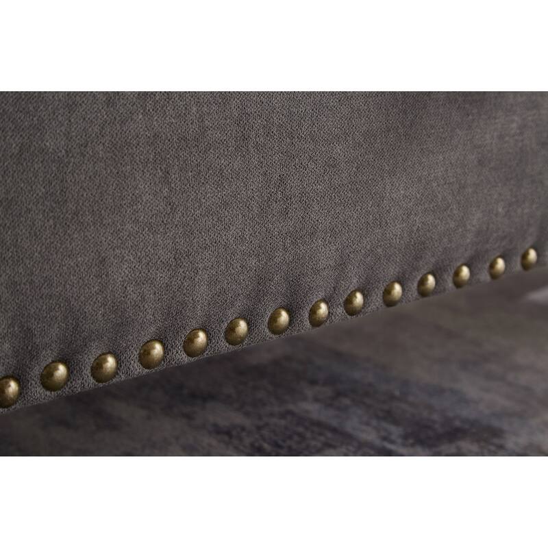 59" Tufted Bed Bench Ottoman with Storage