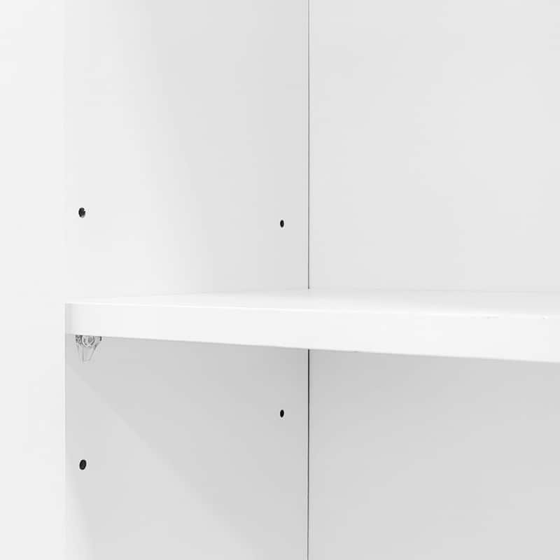 98.4" Wall Unit Entertainment Center with Bookshelves for TVs up to 80", Modern TV Stand Media Console with Cabinets