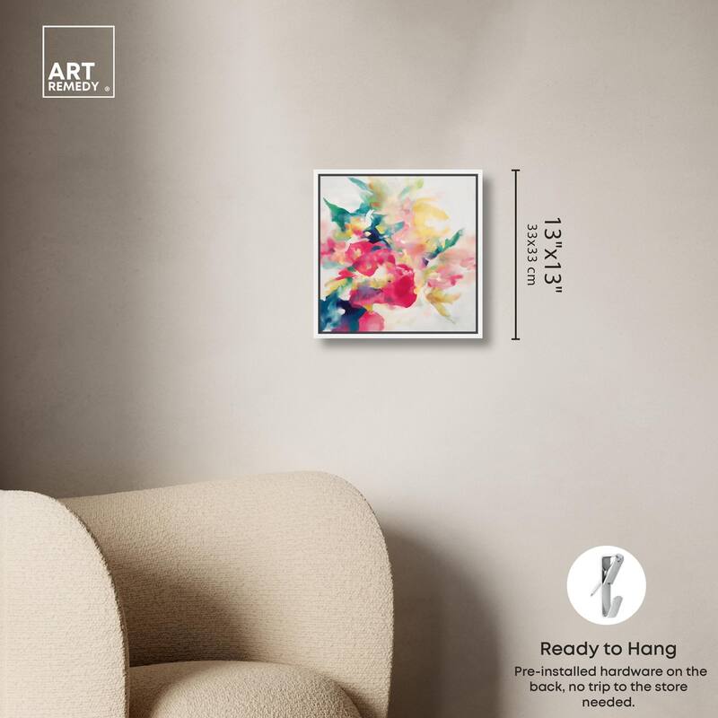 Essence of a Flower II Canvas by Art Remedy