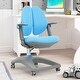 preview thumbnail 11 of 28, Gymax Kids Desk Study Chair Adjustable Height Depth w/ Sit-Brake - See Details